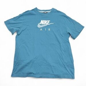 Nike Air Women's Blue T-Shirt Size Large Sportswear Athleisure Fitness Gym